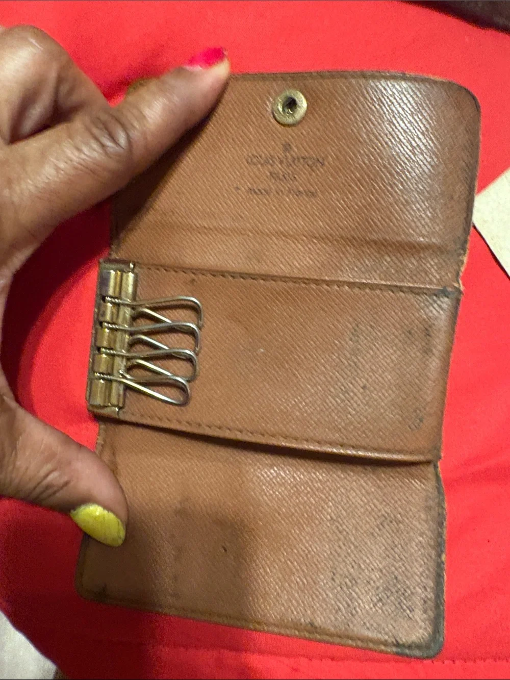 Louis Vuitton Brown Monogram Key Holder